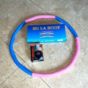 Hu La hoop and 9” mini ball